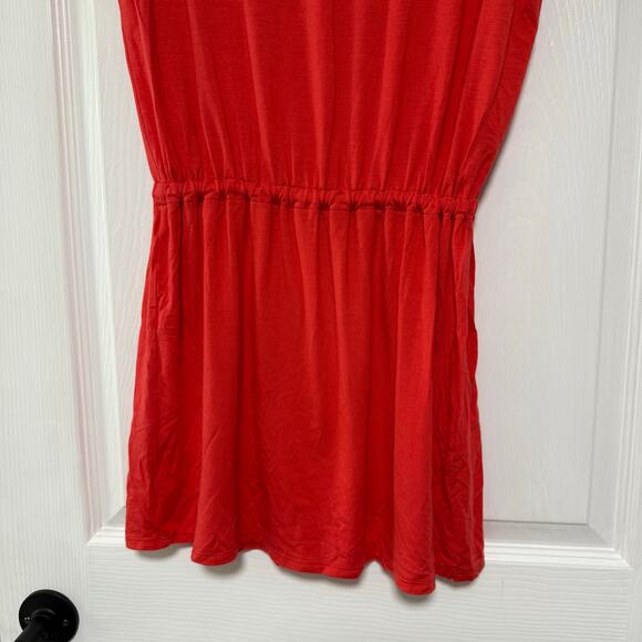 Michael Stars New Amelia Women's Red Shirt Dress Size Medium - Picture 14 of 15